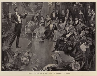 A Recitation at a Christmas Entertainment by Edward Read